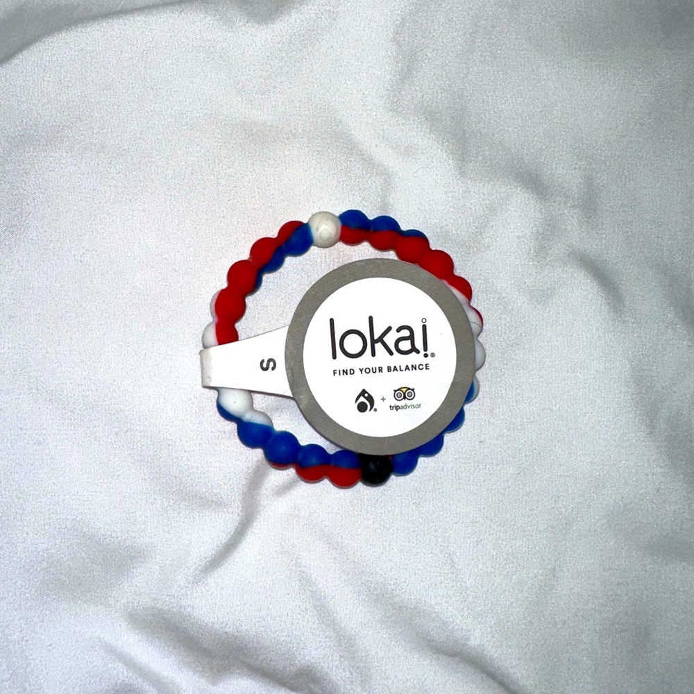 Red, White & Blue Lokai Bracelet